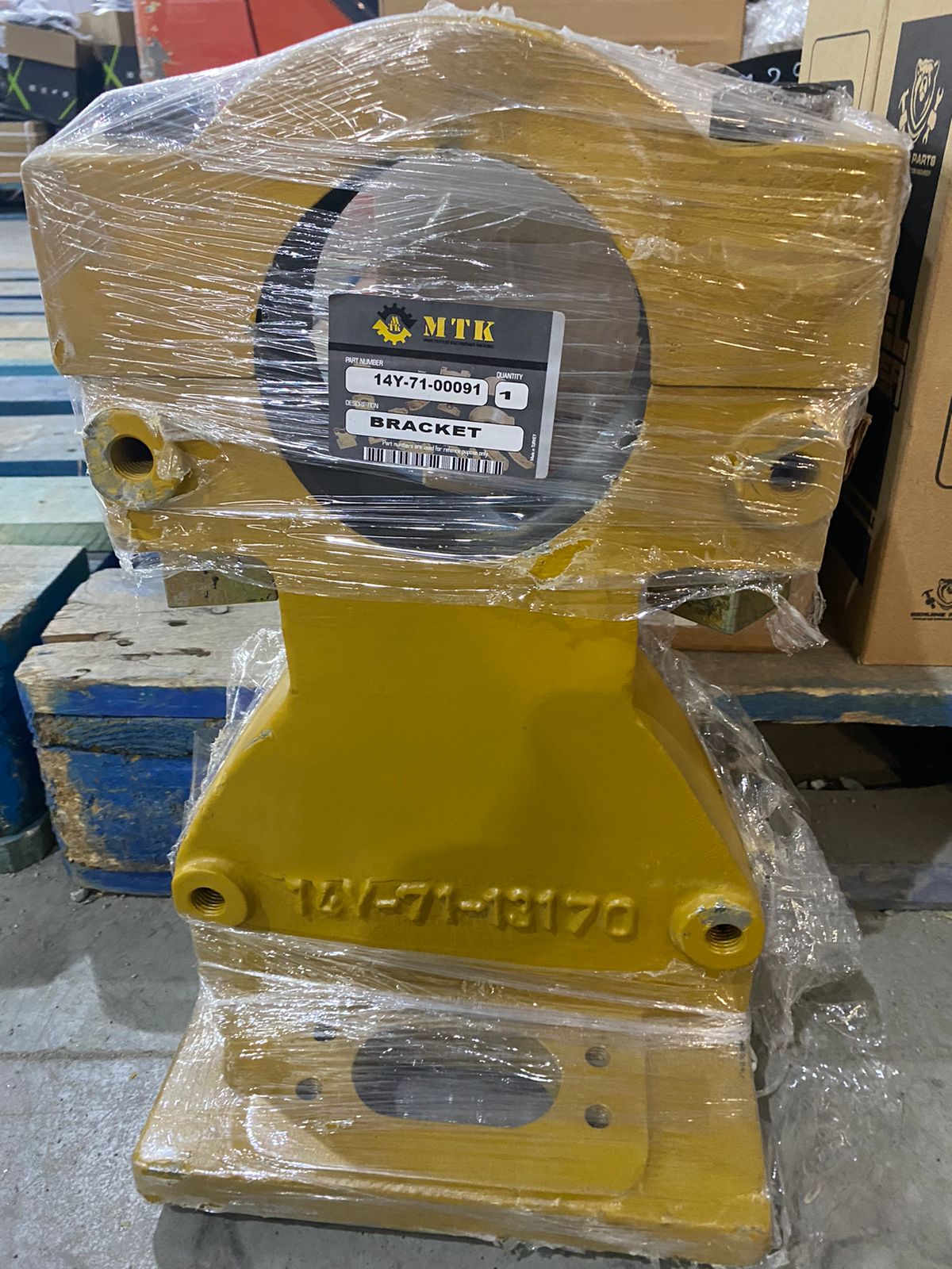 14Y-71-00091 14Y-71-00090 Бугель отвала Komatsu D60,D65,D85 — изображение 1