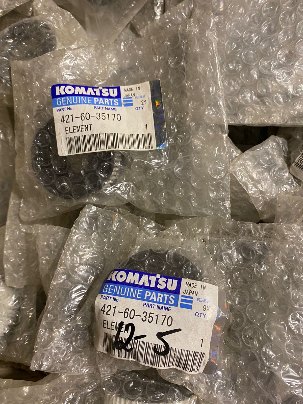 421-60-35170 421-60-35170 Фильтр сапуна Komatsu D155,D275,D375,D65,D85 — изображение 1