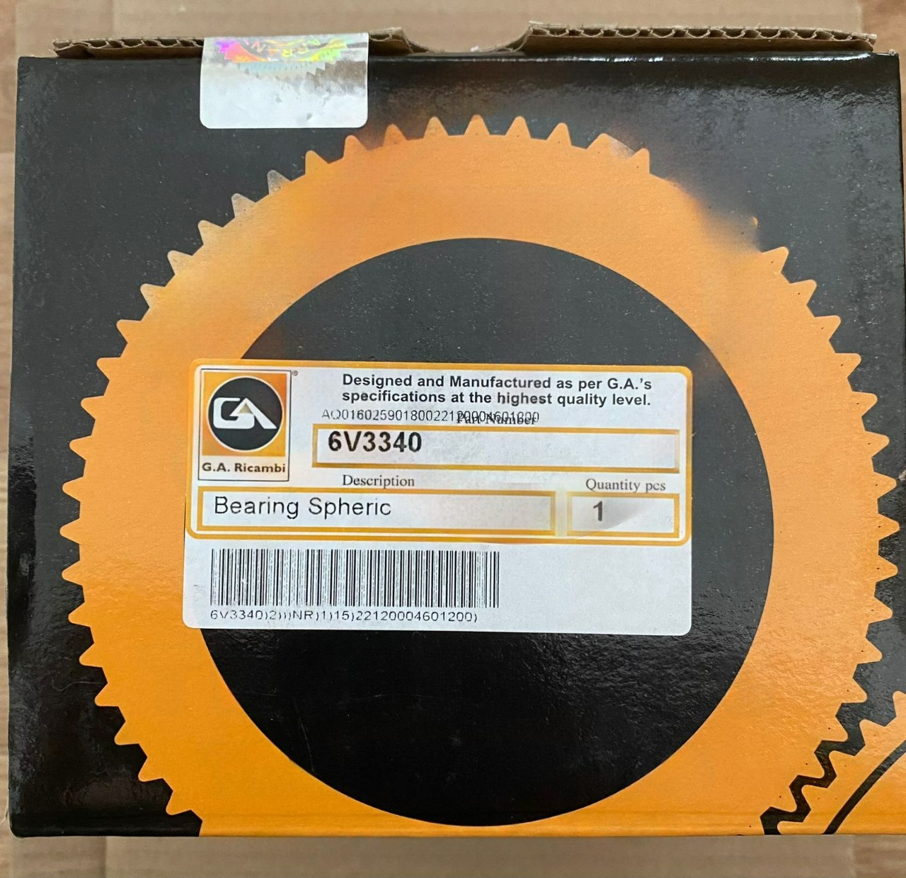 6V-3340 6V3340 Подшипник Caterpillar — изображение 1