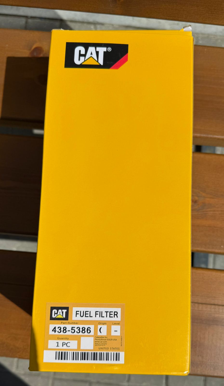 4385386 438-5386, 382-0664 Фильтр топливный сепаратор Caterpillar — изображение 1