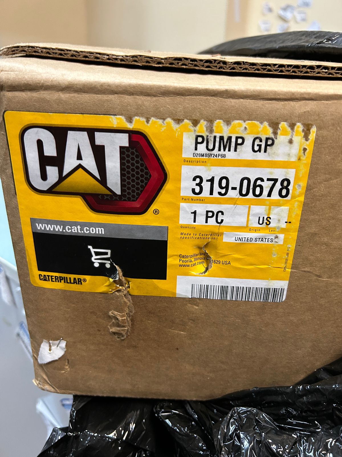 3190678 319-0678 ТНВД Caterpillar — изображение 1